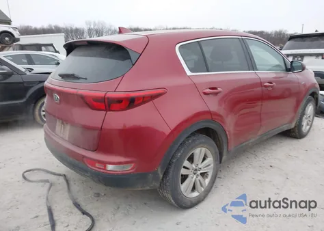 2018 Kia Sportage Lx z USA, uszkodzony, nr VIN KNDPMCAC3J7371479